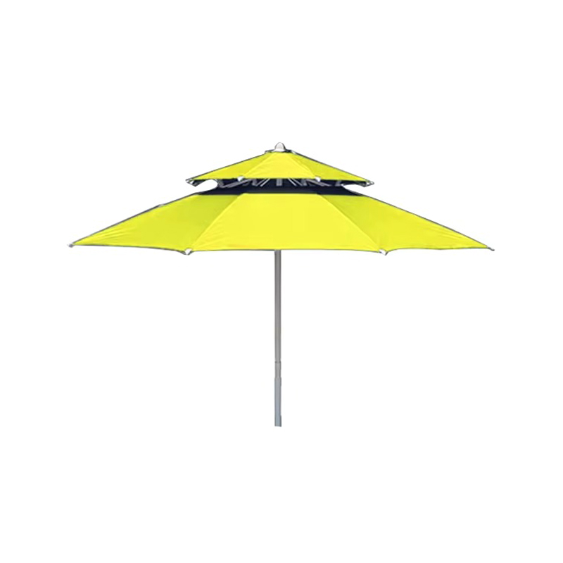 Guarda -chuva de pátio de alta qualidade com guarda -chuva de base