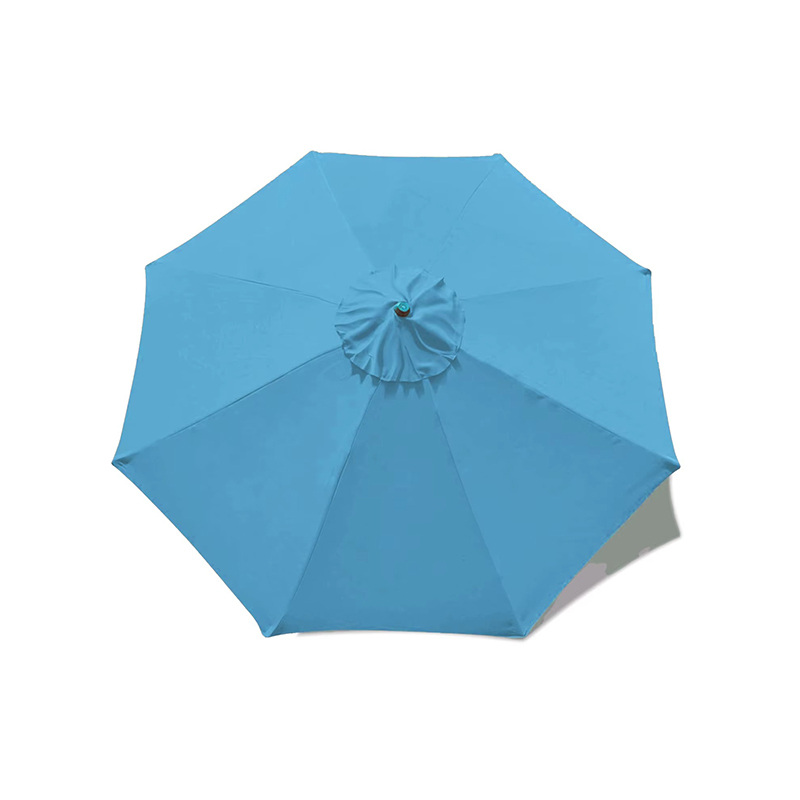 9 pés 8 costelas de tamanho grande pátio de jardim guarda -chuva